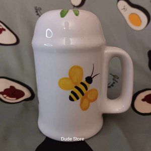 Colorful Insect Designed Salt -or- Pepper Shaker - 3 Holes No Cracks - Excellent